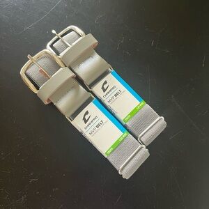 Champro Baseball/Softball MVP Adjustable Youth Belts Grey 11 Sold Together